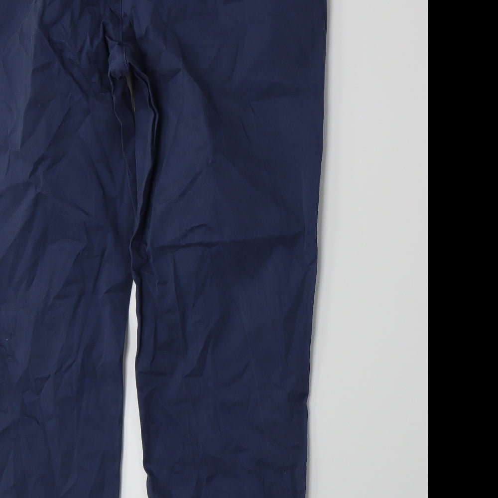TU Mens Blue   Chino Trousers Size 38 L28 in