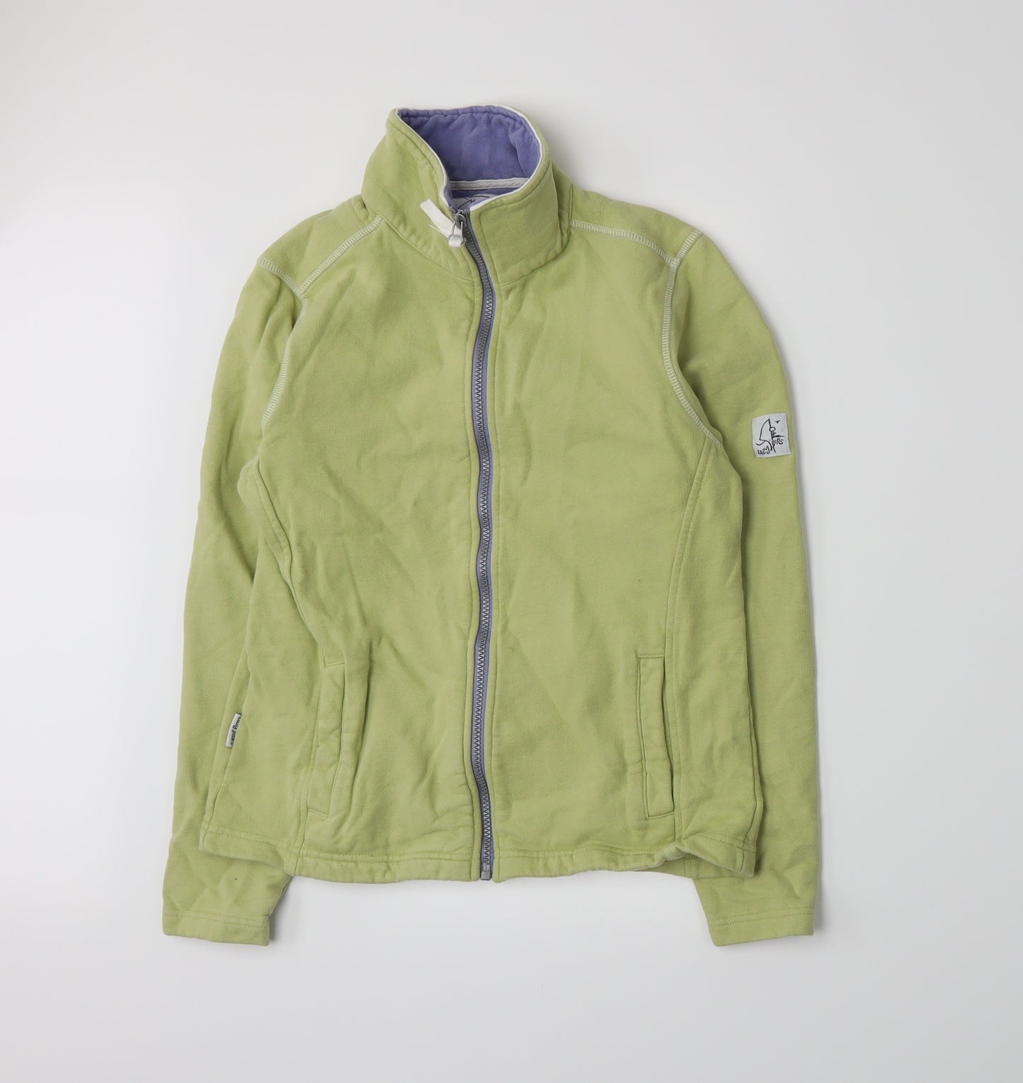 Lazy Jacks Mens Green   Full Zip Sweatshirt Size S