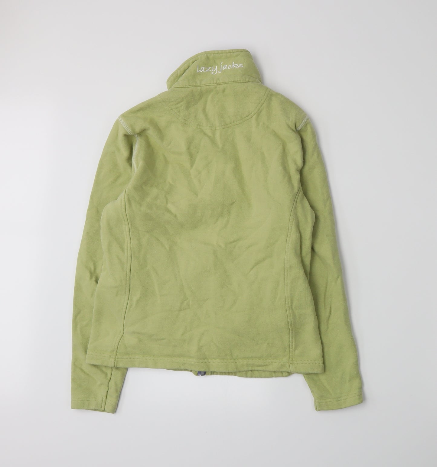 Lazy Jacks Mens Green   Full Zip Sweatshirt Size S