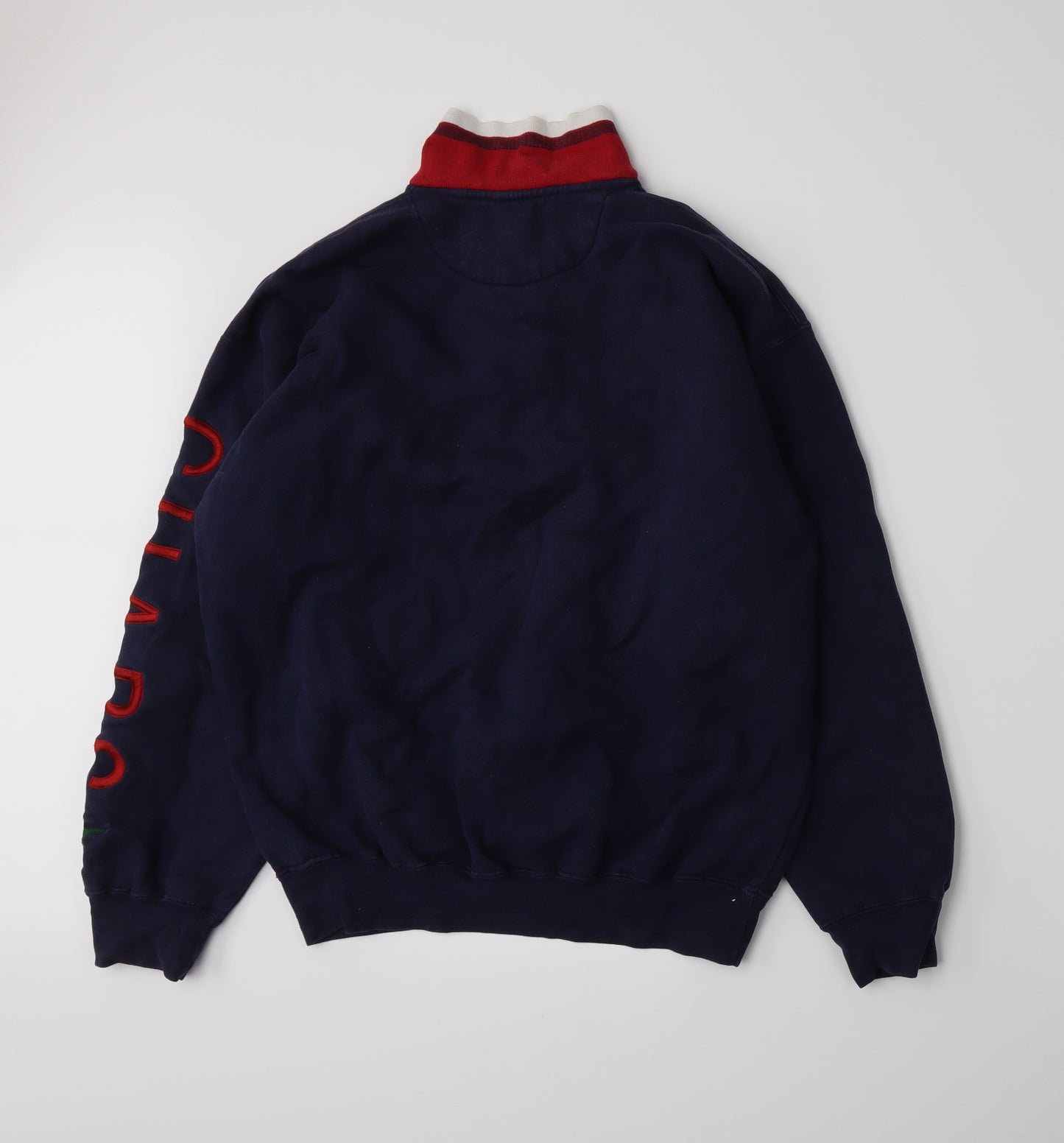 Ralph Lauren Sport Mens Blue   Henley Sweatshirt Size S