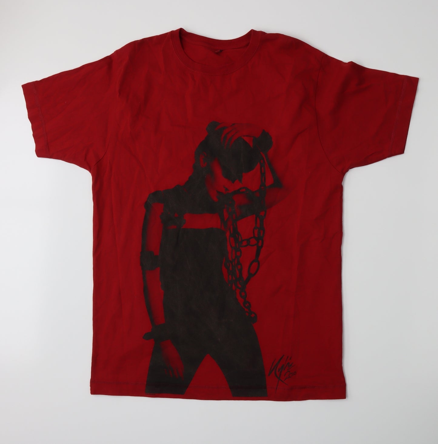 Continental Mens Red  Jersey  T-Shirt Size L