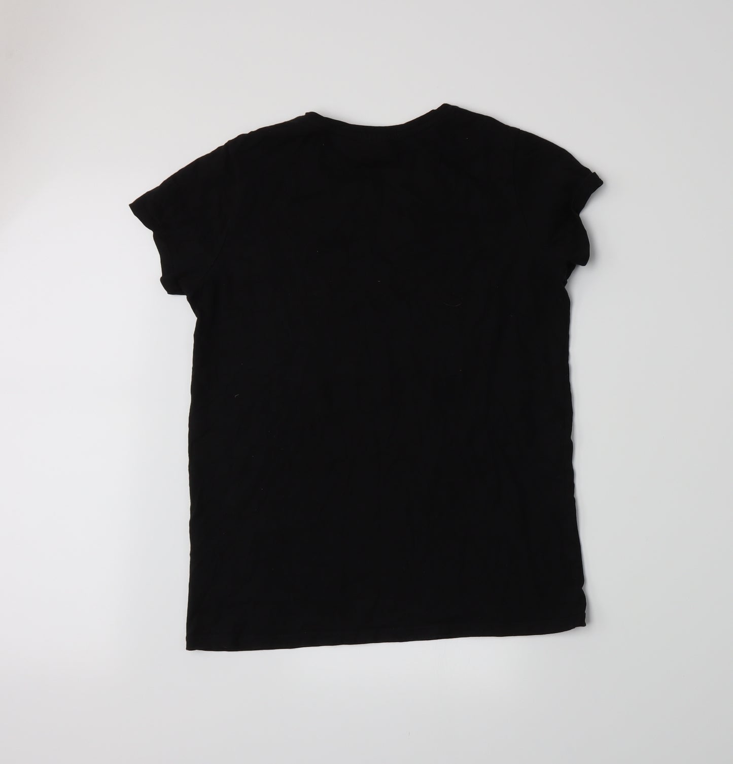 Harry Potter Girls Black  Jersey Basic T-Shirt Size 14-15 Years