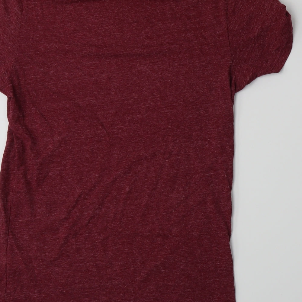 NEXT Mens Red    T-Shirt Size S