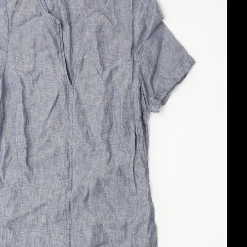 The White Company Womens Blue   A-Line  Size 10