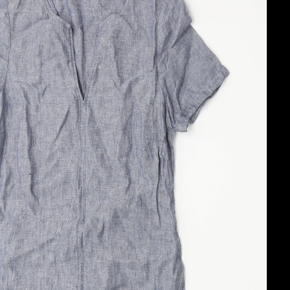 The White Company Womens Blue   A-Line  Size 10