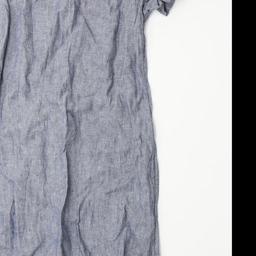 The White Company Womens Blue   A-Line  Size 10