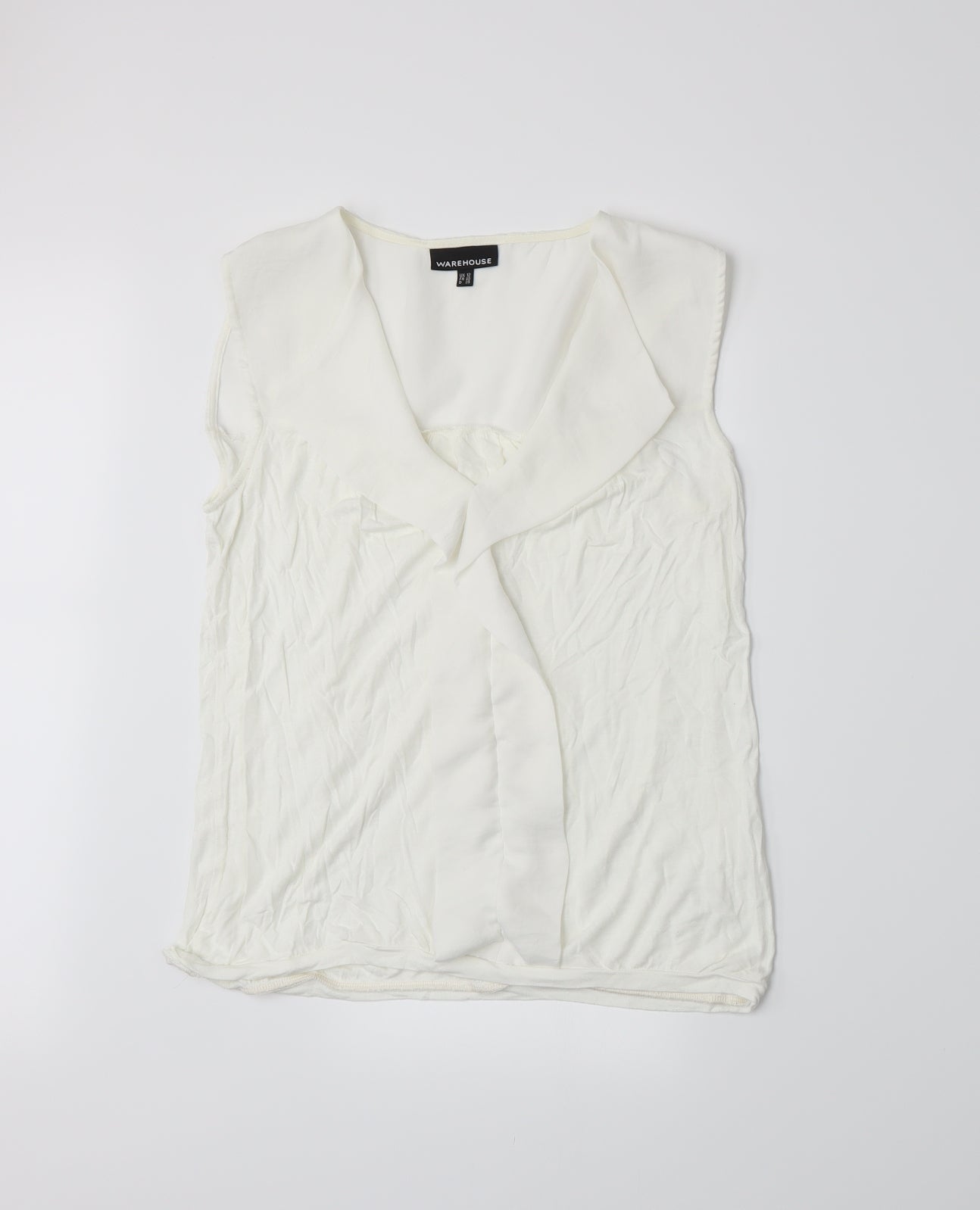 Warehouse Womens White   Basic Tank Size 12