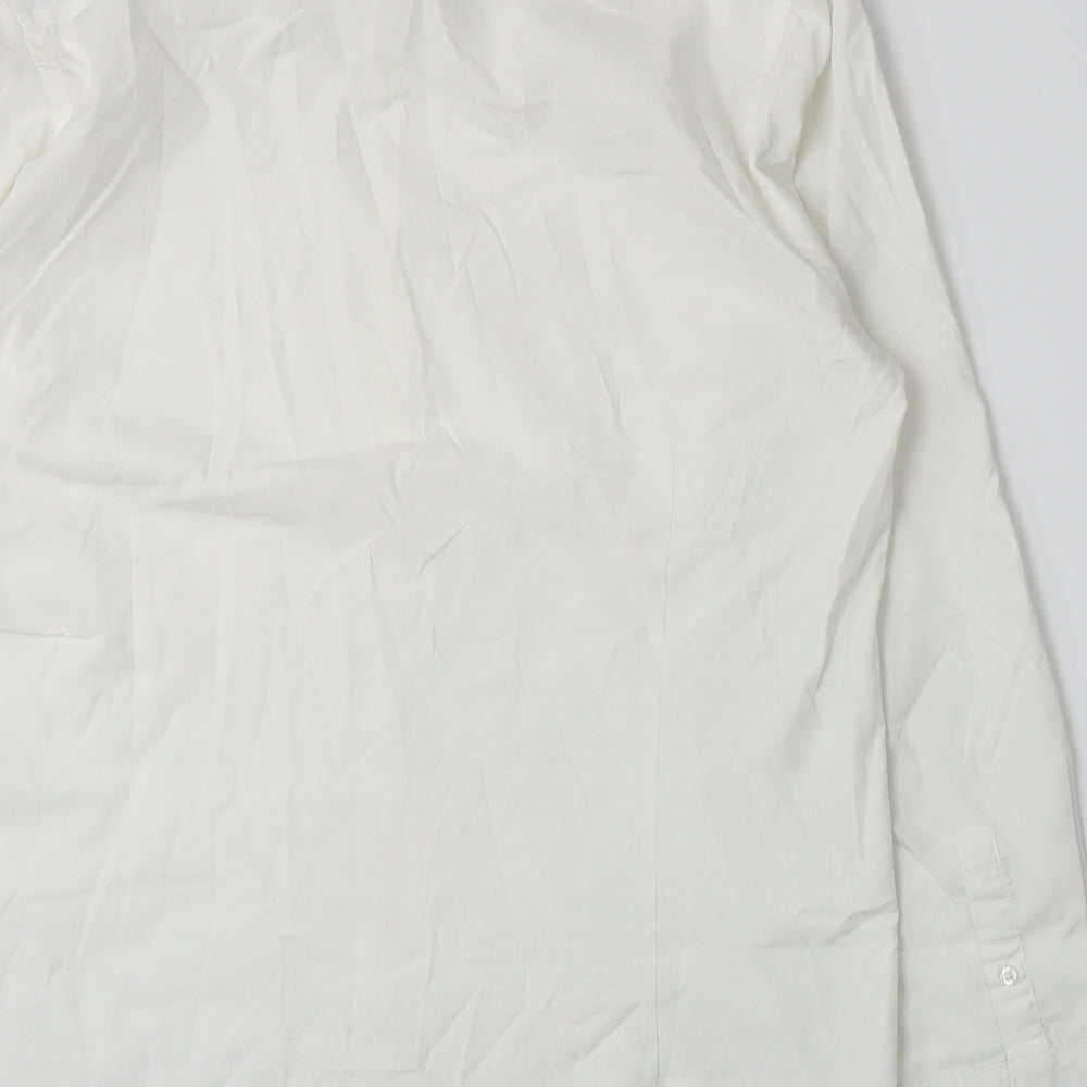 Debenhams Mens White    Dress Shirt Size 16