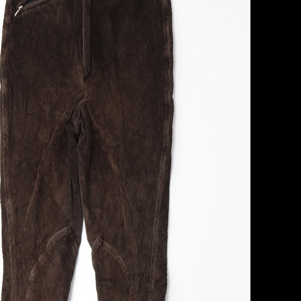 Gorringe Womens Brown   Trousers  Size 8 L24 in