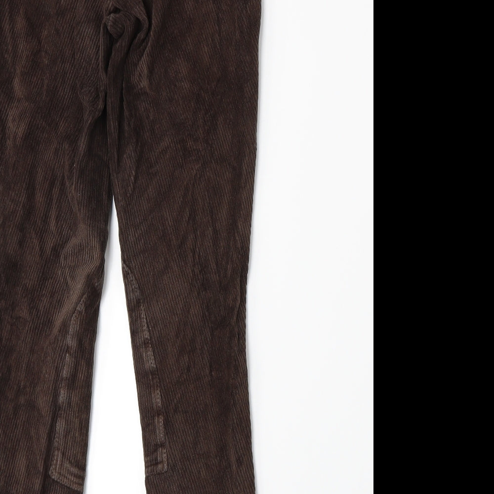 Gorringe Womens Brown   Trousers  Size 8 L24 in