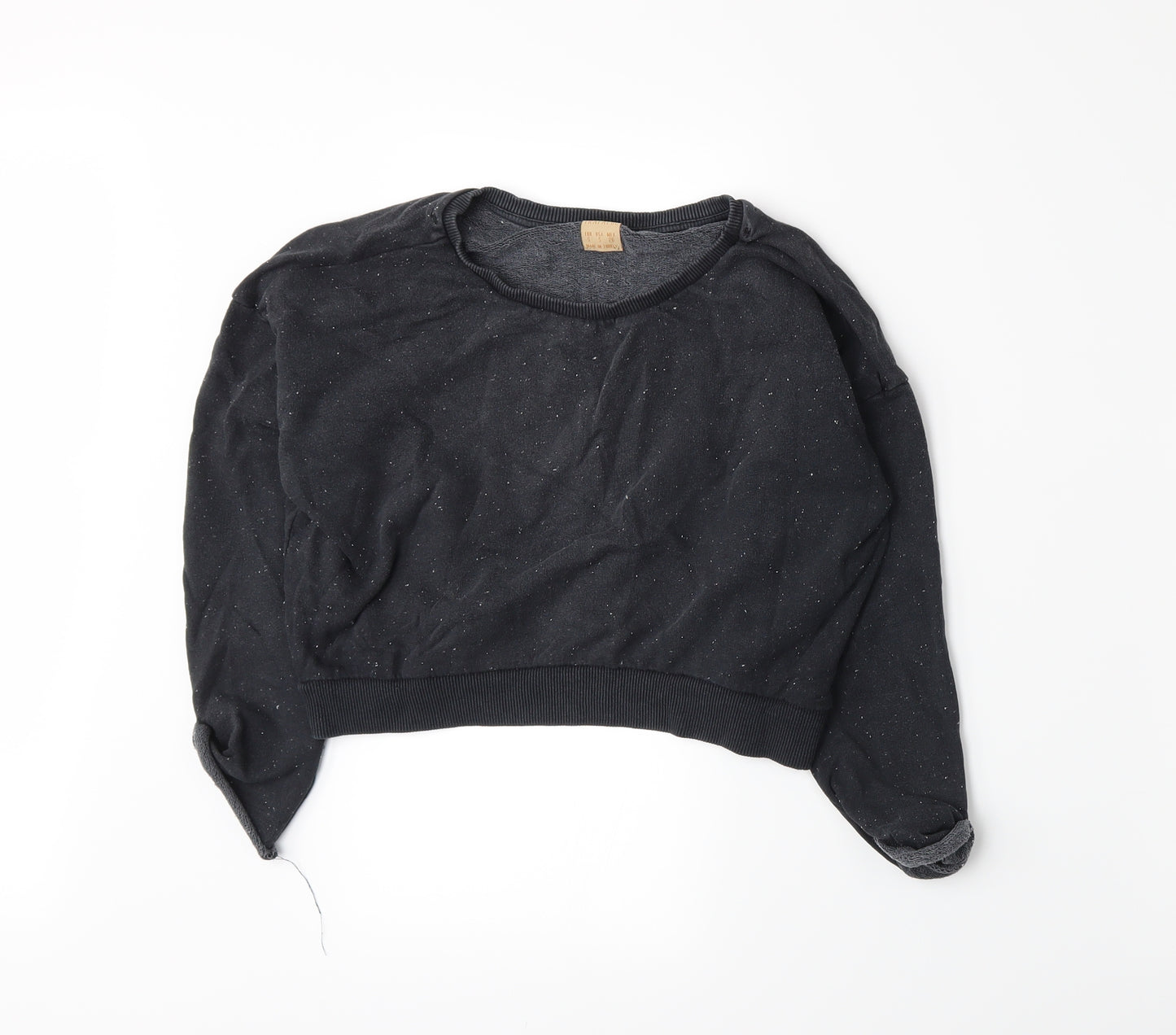 Zara Womens Grey   Pullover Sweatshirt Size S