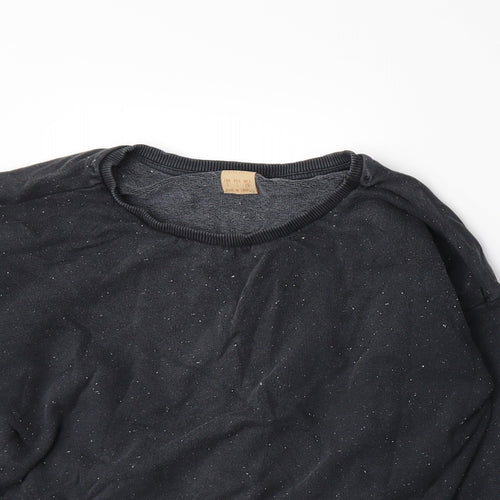 Zara Womens Grey   Pullover Sweatshirt Size S
