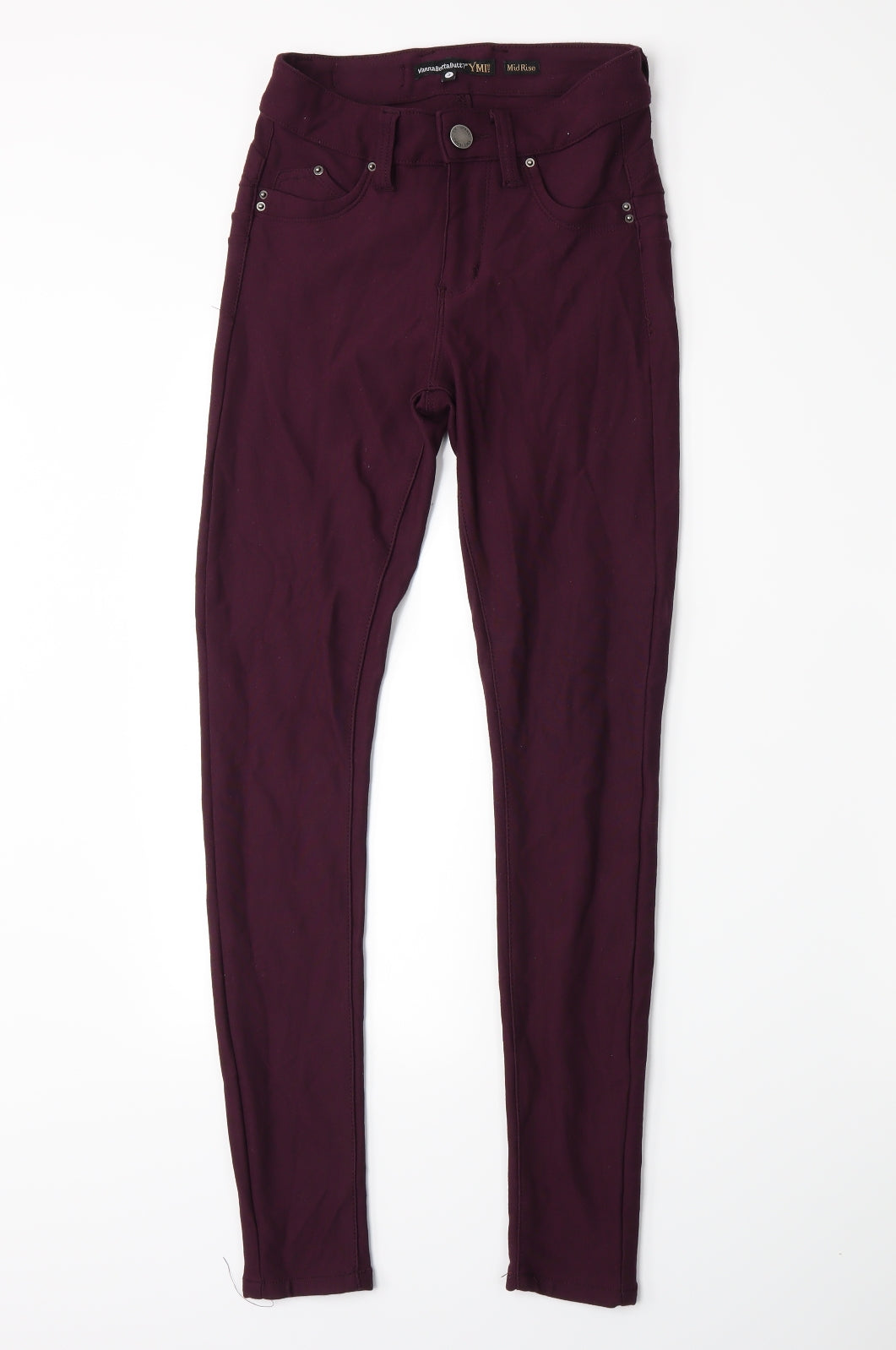YMI Womens Red   Jegging Trousers Size 4 L27 in