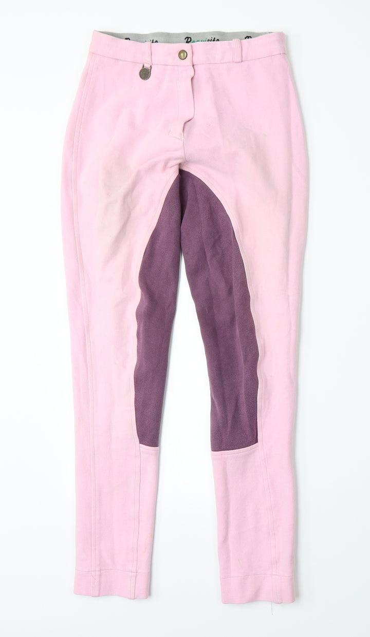Requisite Womens Pink   Capri Trousers Size 6 L27 in