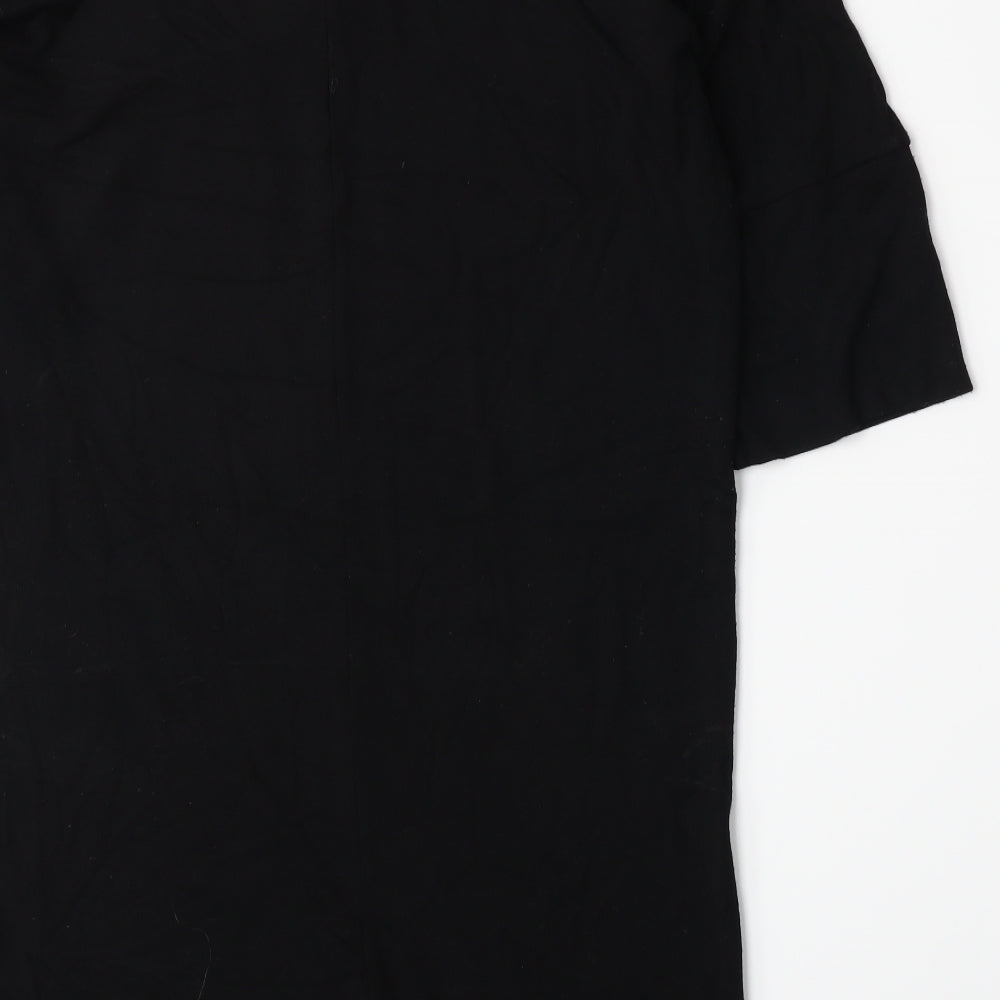 Jaeger Womens Black   Pullover Sweatshirt Size M