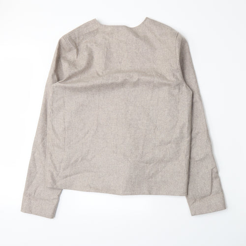 COS Womens Beige   Basic T-Shirt Size 10
