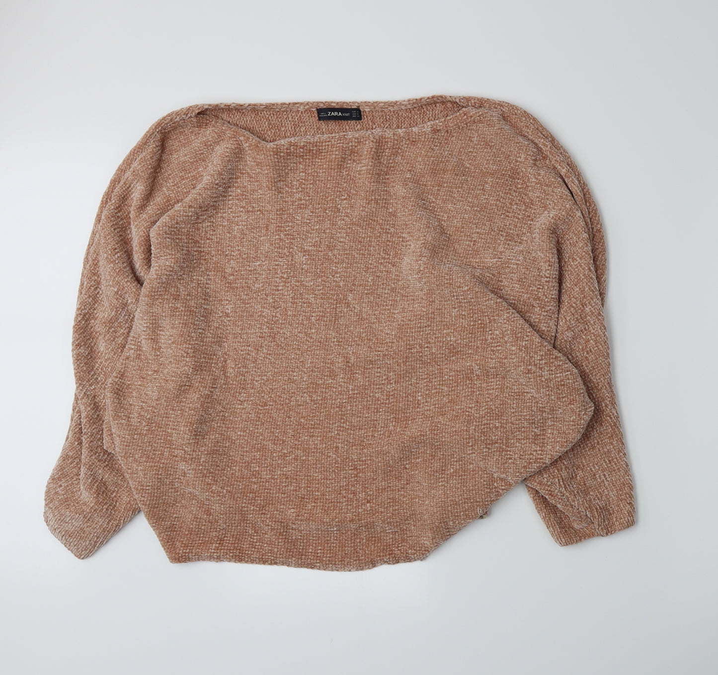 Zara Womens Beige   Pullover Jumper Size M