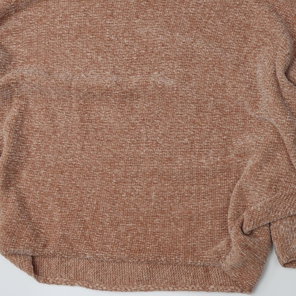 Zara Womens Beige   Pullover Jumper Size M