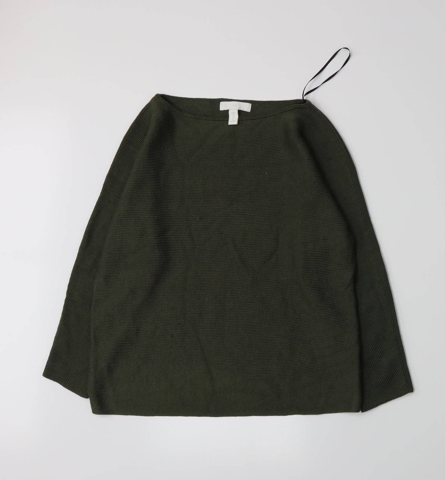 H&M Womens Green  Knit Pullover Jumper Size XS