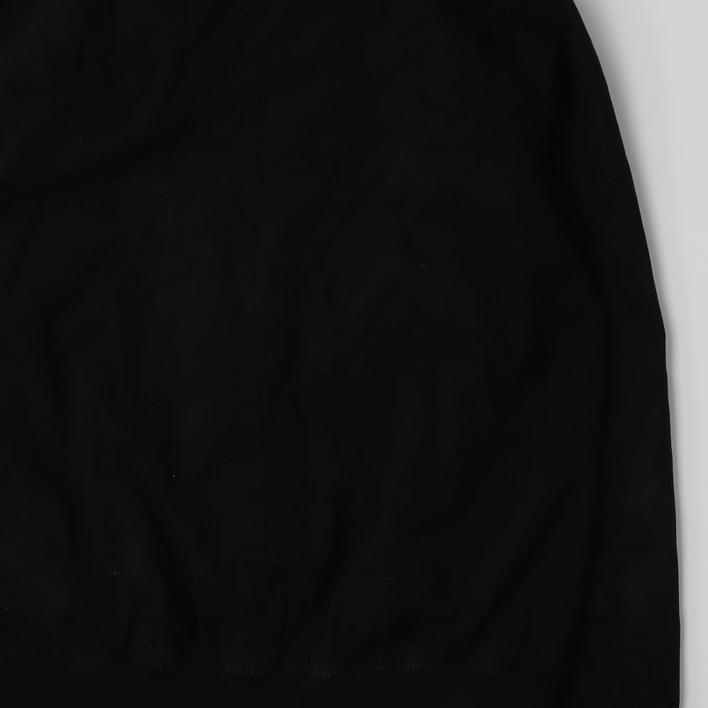 Topman Mens Black   Bomber Jacket Jacket Size XL