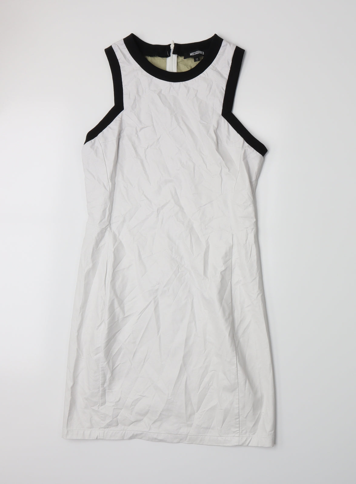 Missguided Womens White   A-Line  Size 12