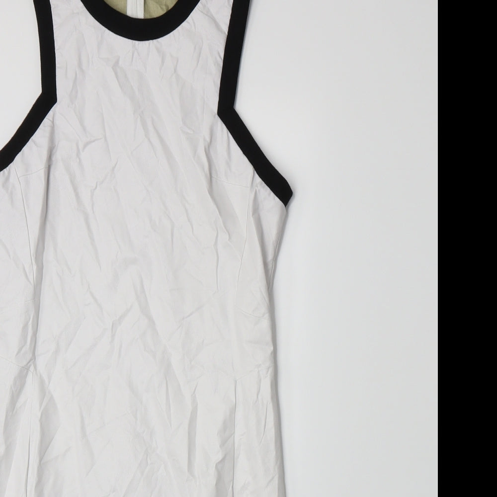 Missguided Womens White   A-Line  Size 12