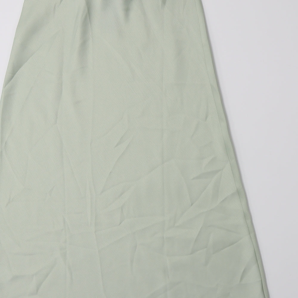 New Look Womens Green   A-Line Skirt Size 8