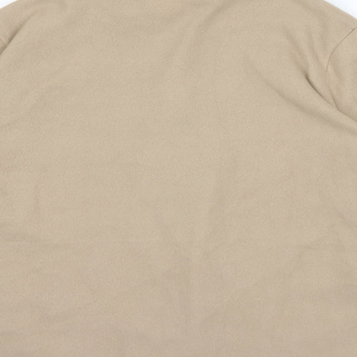 Gabrielle Vicenza Womens Beige   Full Zip Jumper Size 16