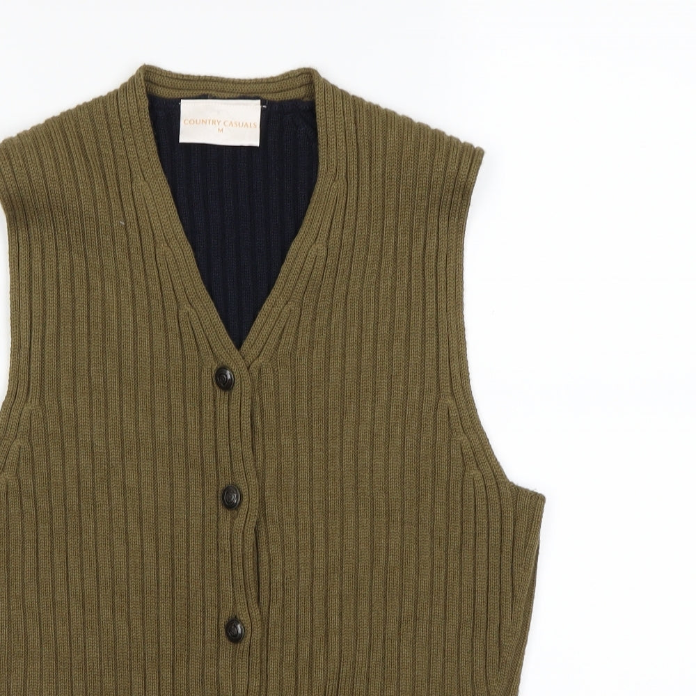 Country Casuals Womens Green   Cardigan Jumper Size M