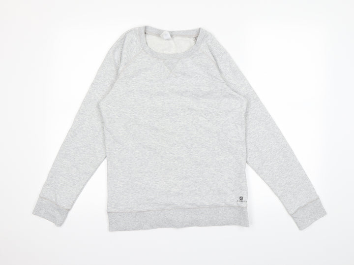 DECATHLON Womens Grey Pullover Jumper Size M