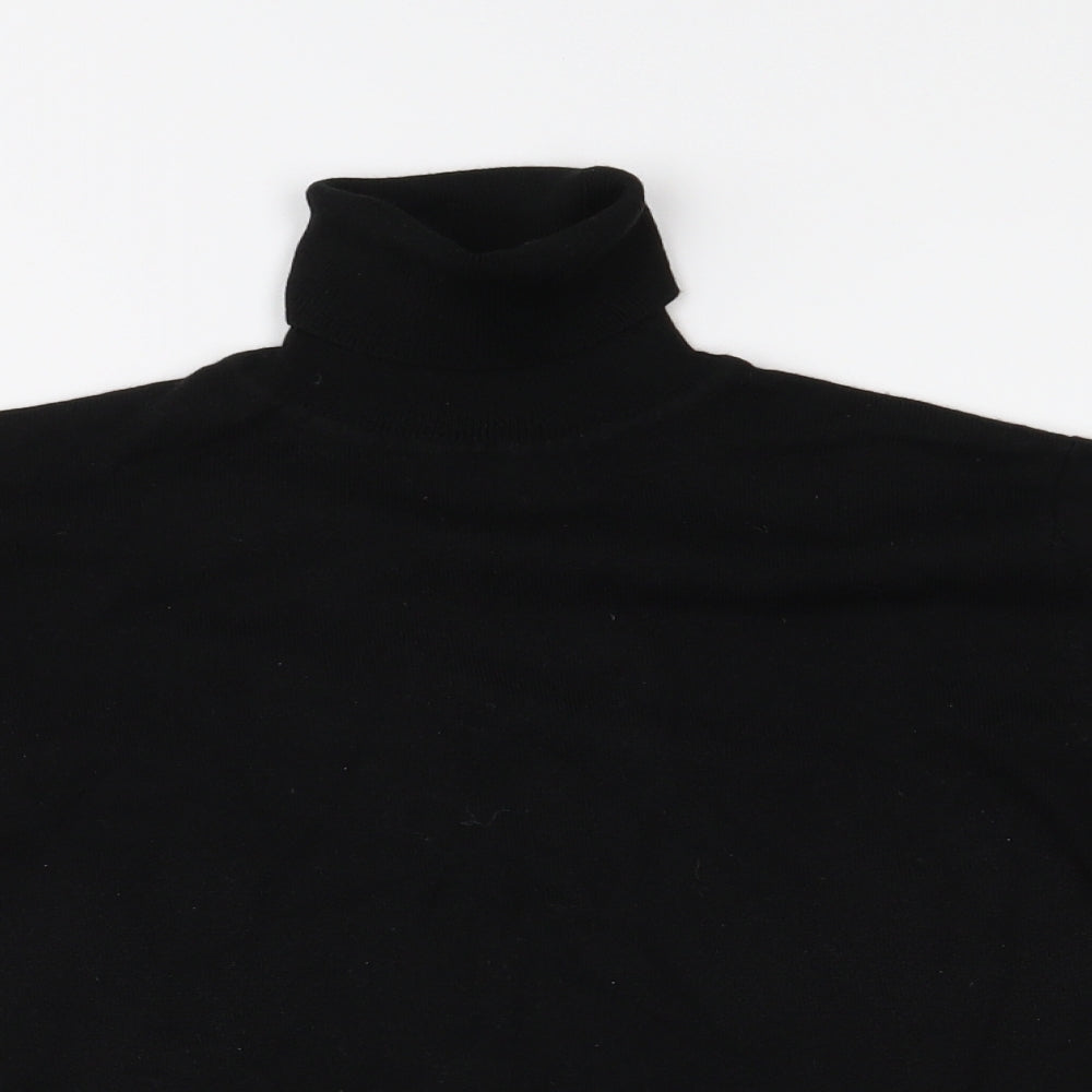 Marks and Spencer Womens Black  Knit Pullover Jumper Size 14