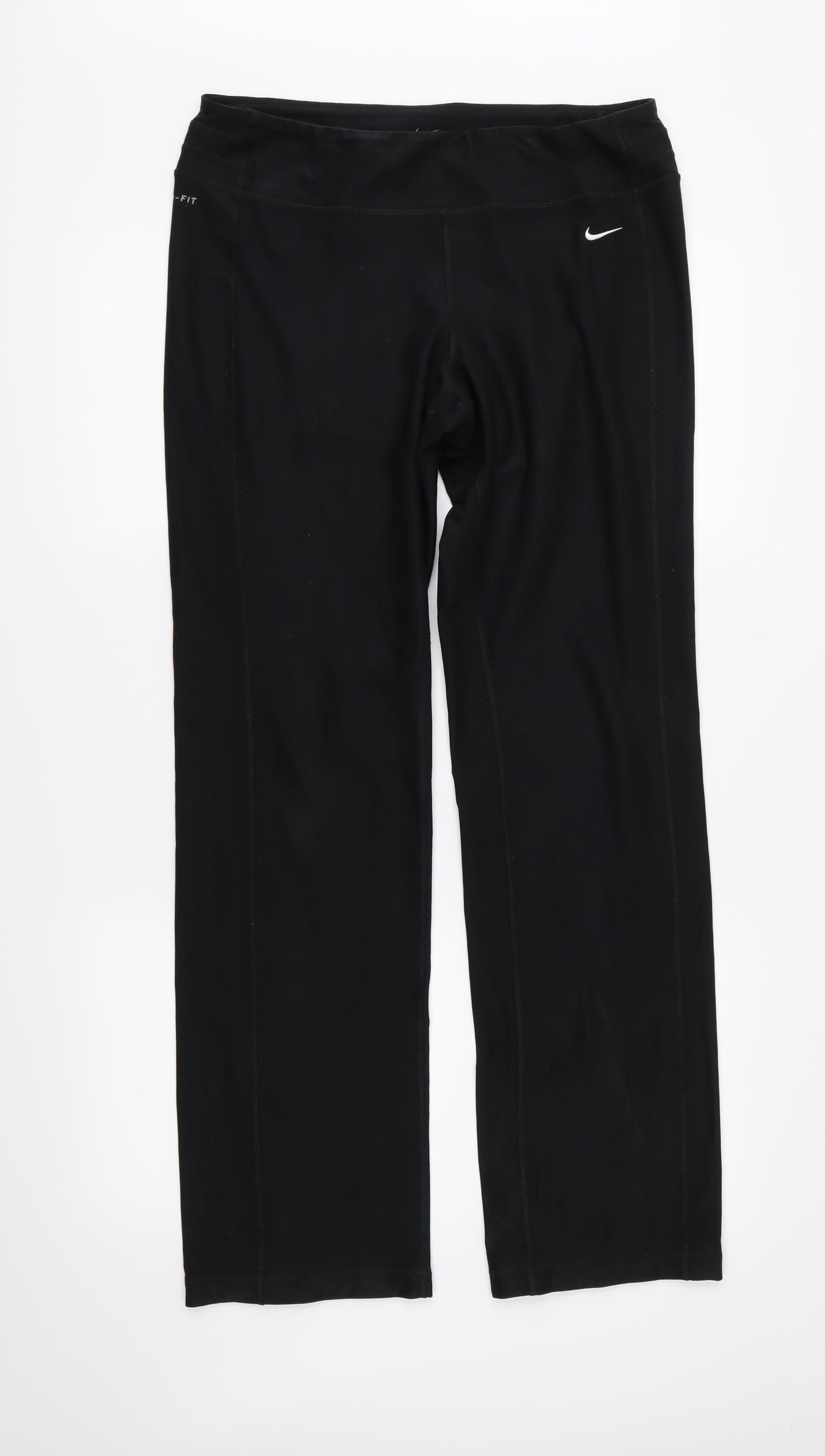 Nike Womens Black   Track Pants Trousers Size M L31 in
