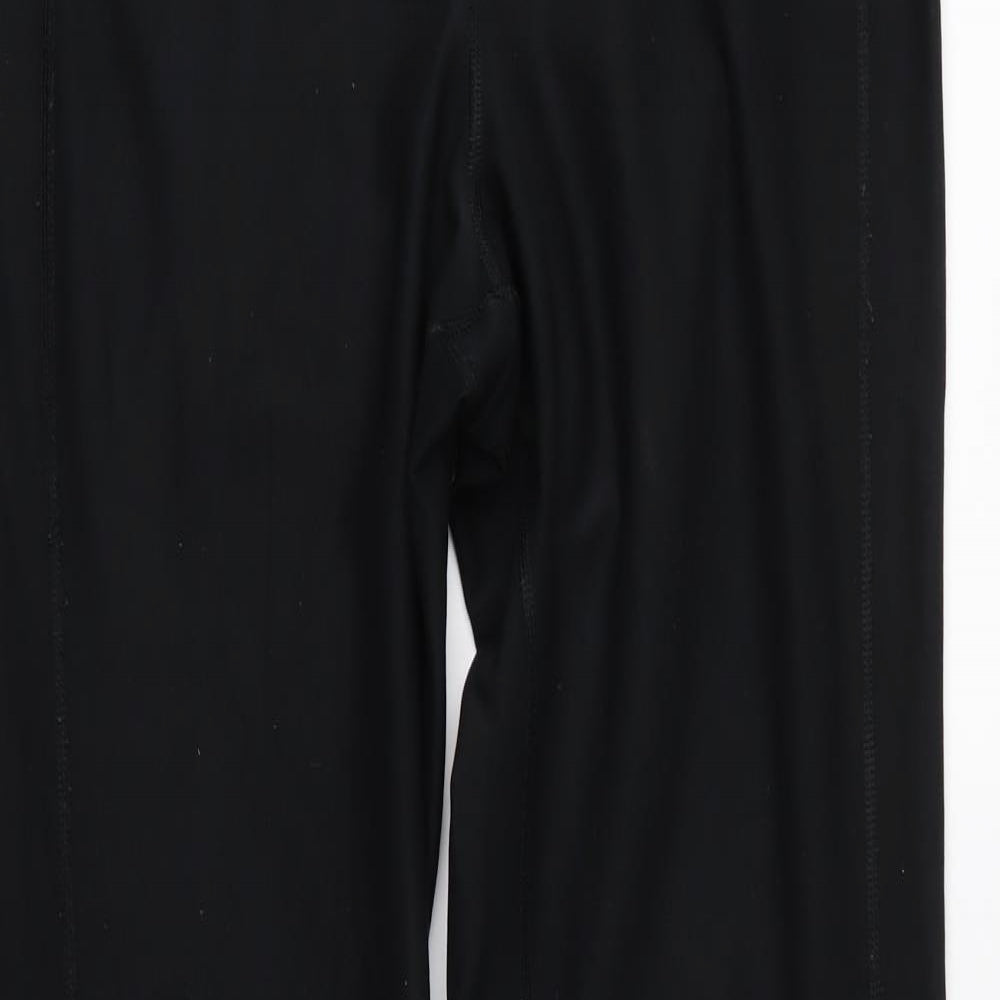 Nike Womens Black   Track Pants Trousers Size M L31 in