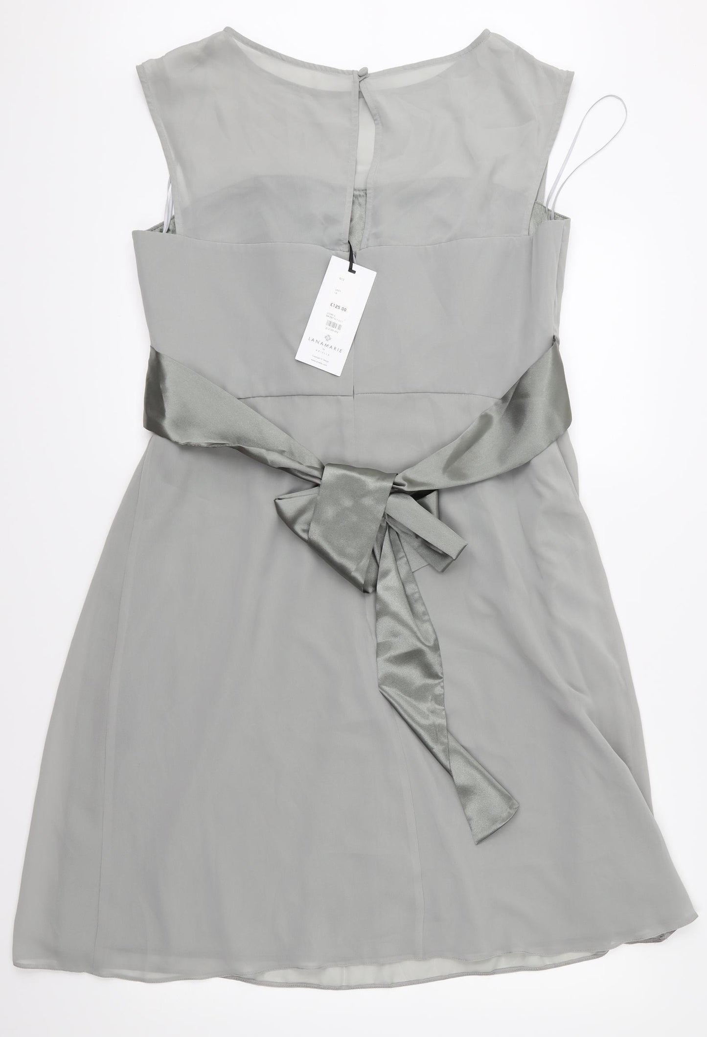 Lana Marie Womens Grey   Fit & Flare  Size 18