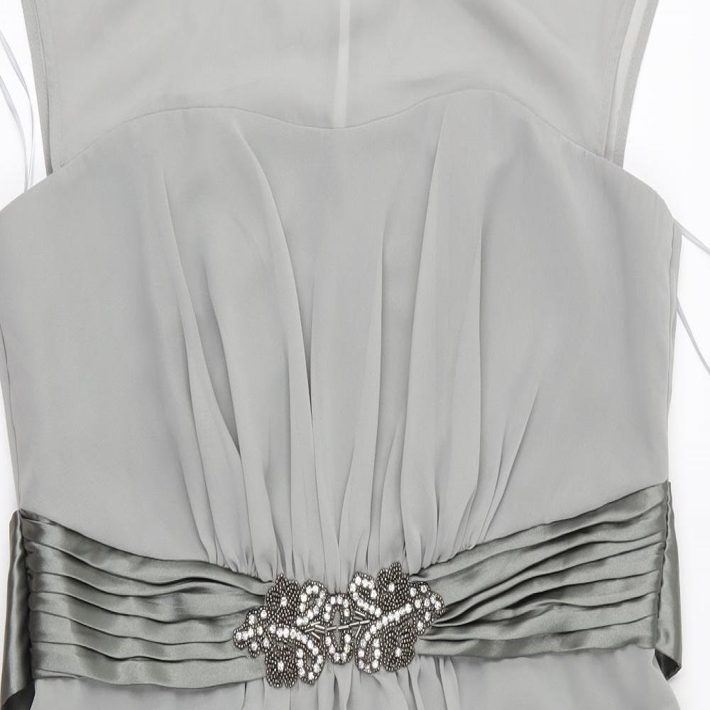 Lana Marie Womens Grey   Fit & Flare  Size 18