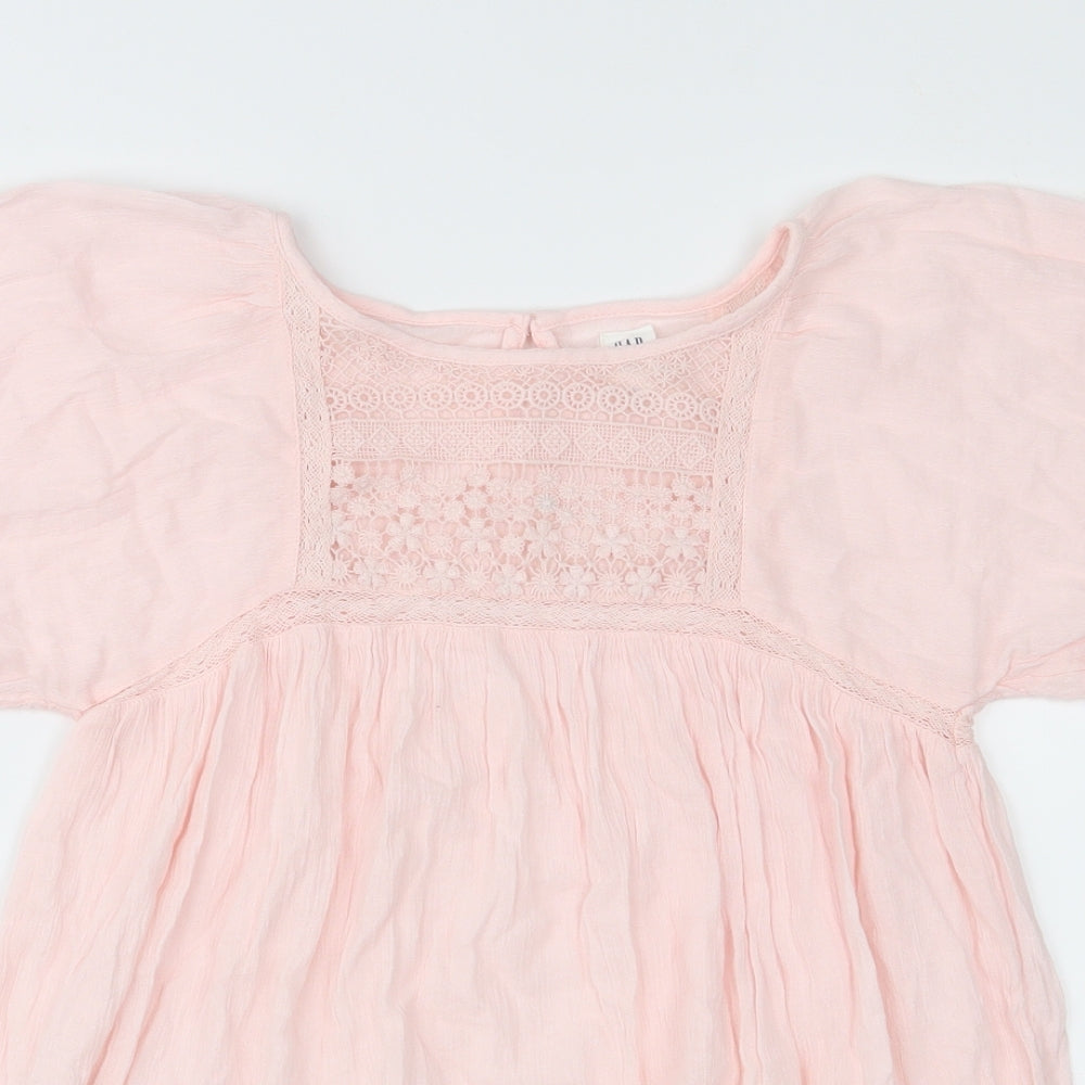 Gap Girls Pink   Basic Blouse Size 10 Years