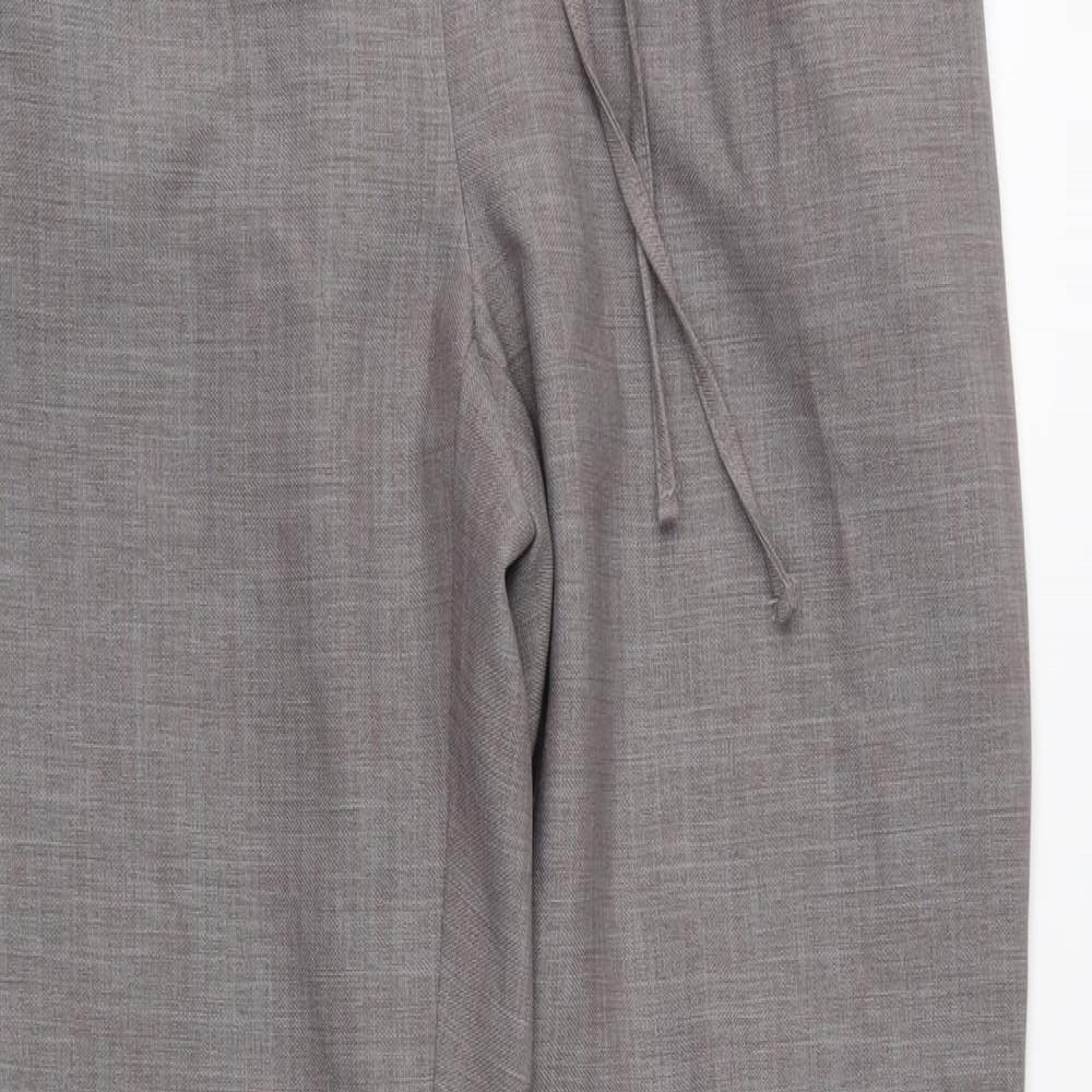 bonprix Womens Brown   Trousers  Size 14 L30 in