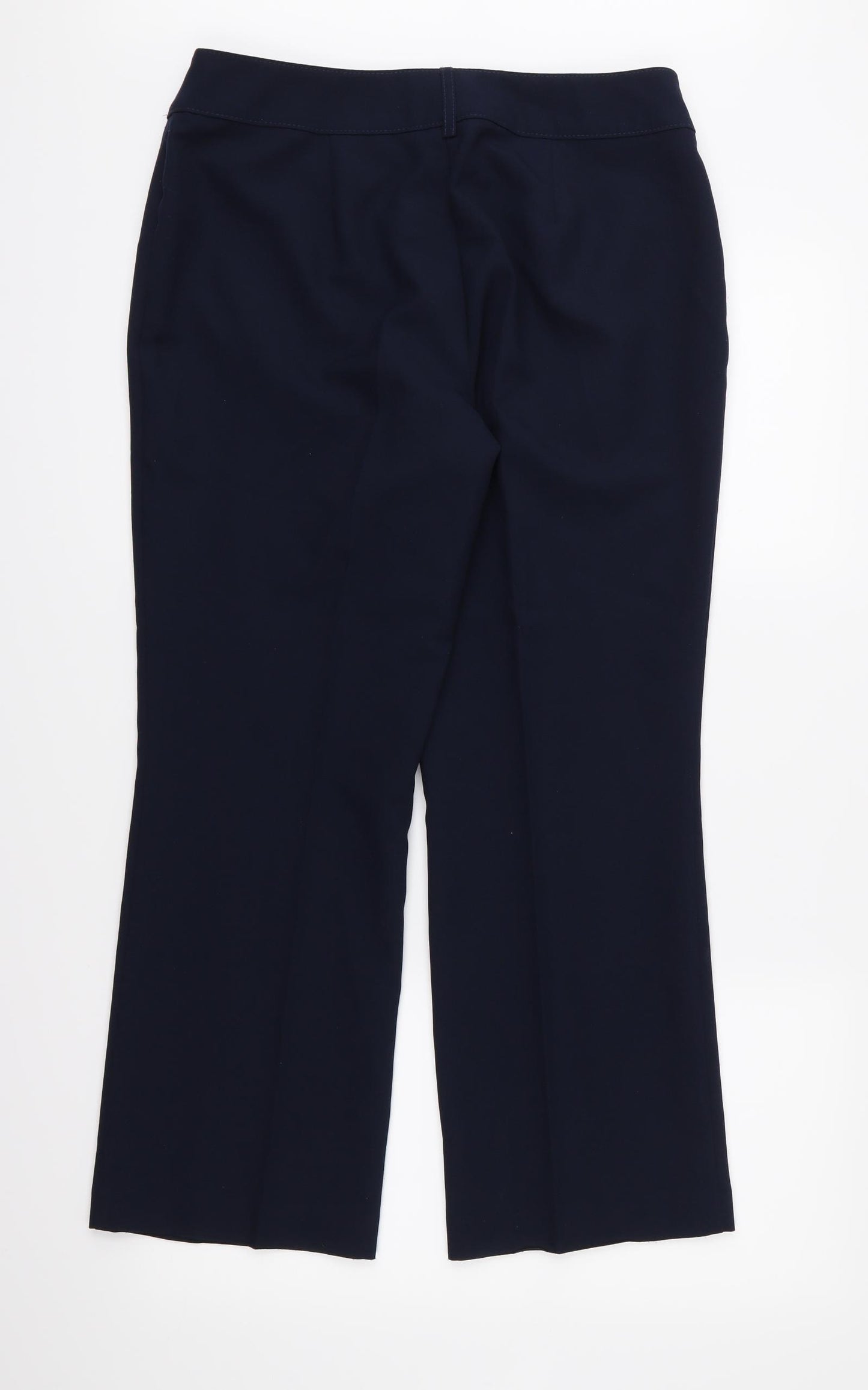 Papaya Womens Blue   Trousers  Size 12 L27 in