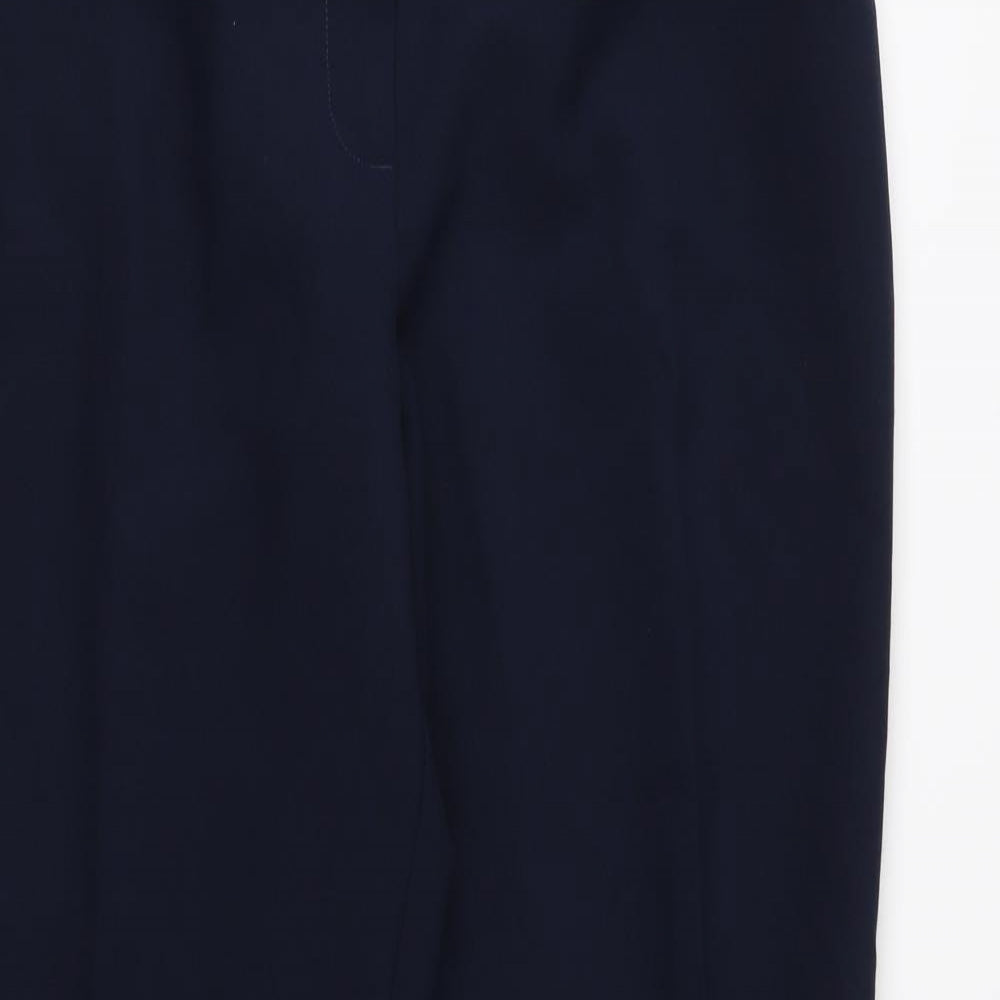 Papaya Womens Blue   Trousers  Size 12 L27 in