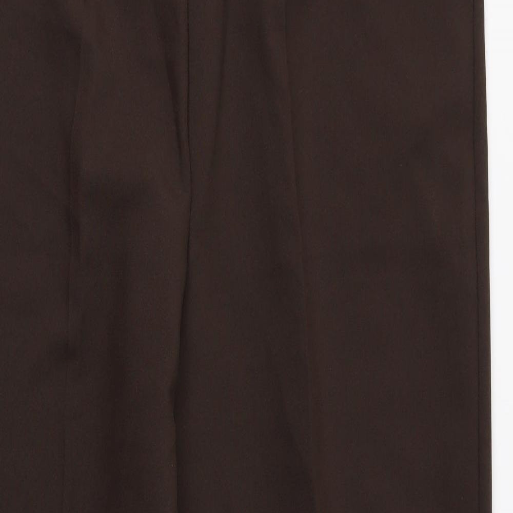 Bonmarché Womens Brown   Trousers  Size 16 L26 in