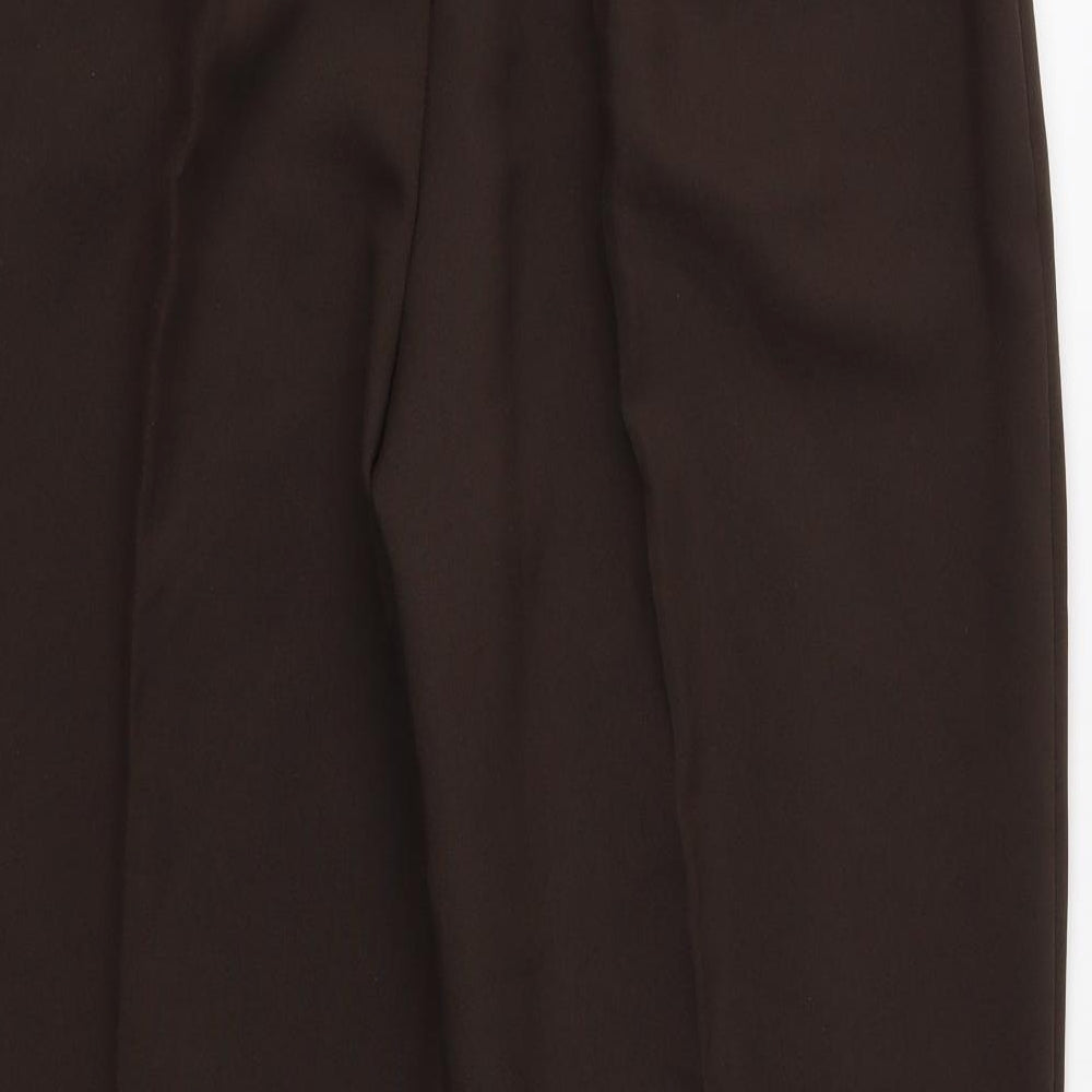 Bonmarché Womens Brown   Trousers  Size 16 L26 in