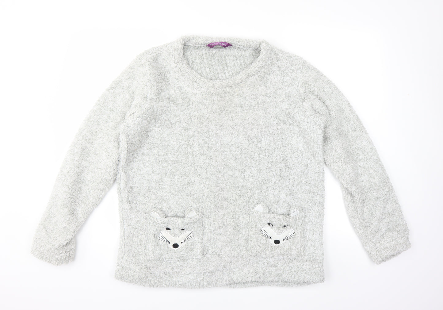 Foxbury Womens Grey   Pullover Jumper Size 16