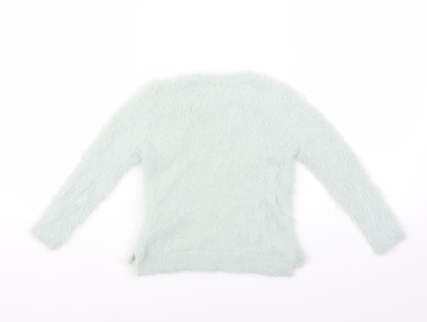 H&M Girls Green   Pullover Jumper Size 2-3 Years