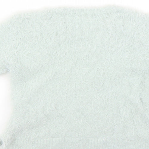 H&M Girls Green   Pullover Jumper Size 2-3 Years