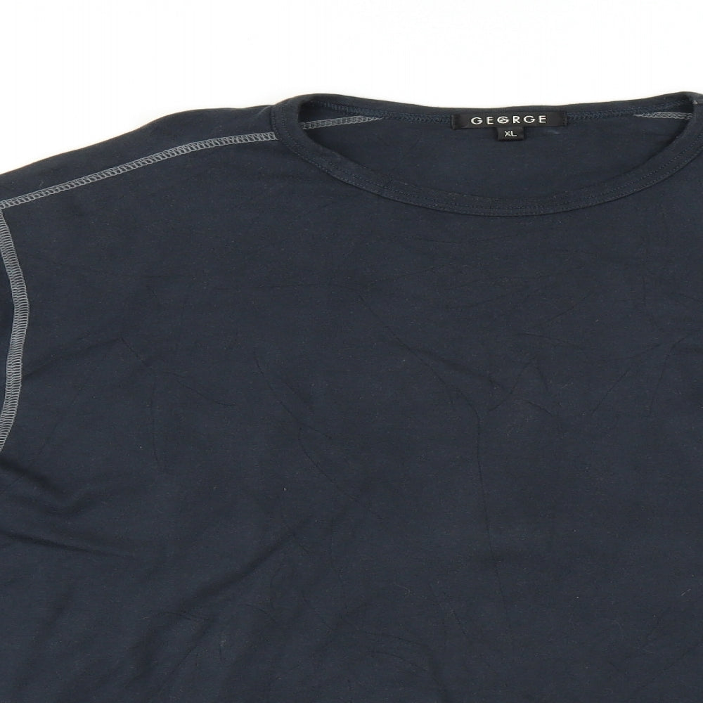 George Mens Blue    T-Shirt Size XL