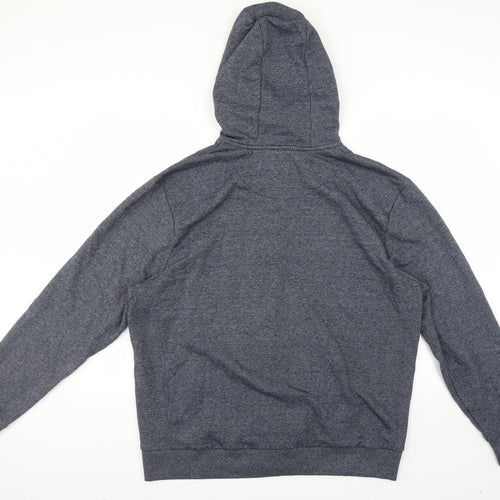 George Mens Blue   Full Zip Hoodie Size XL