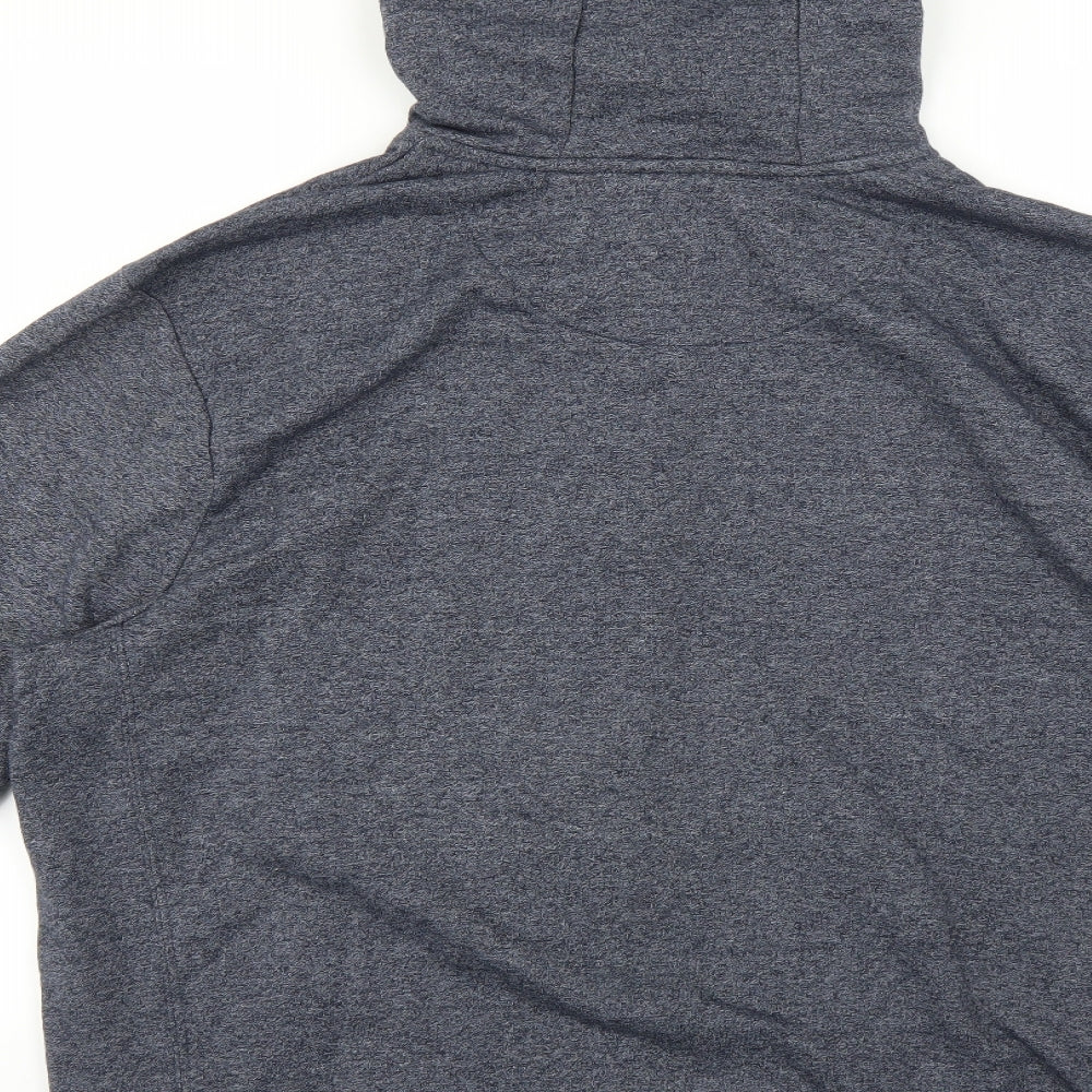 George Mens Blue   Full Zip Hoodie Size XL