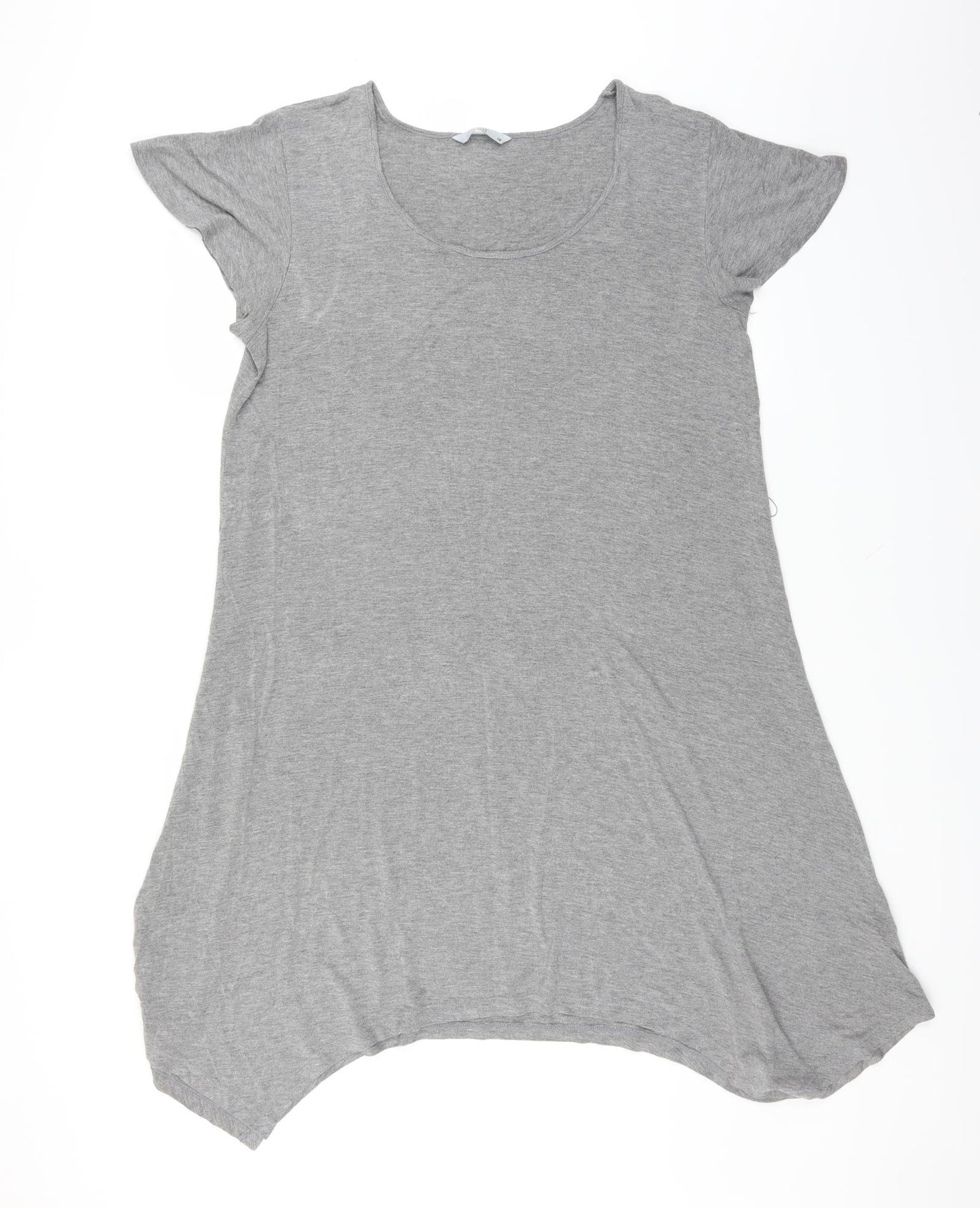 Sainsburys Womens Grey   T-Shirt Dress  Size 18
