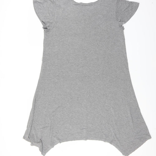 Sainsburys Womens Grey   T-Shirt Dress  Size 18