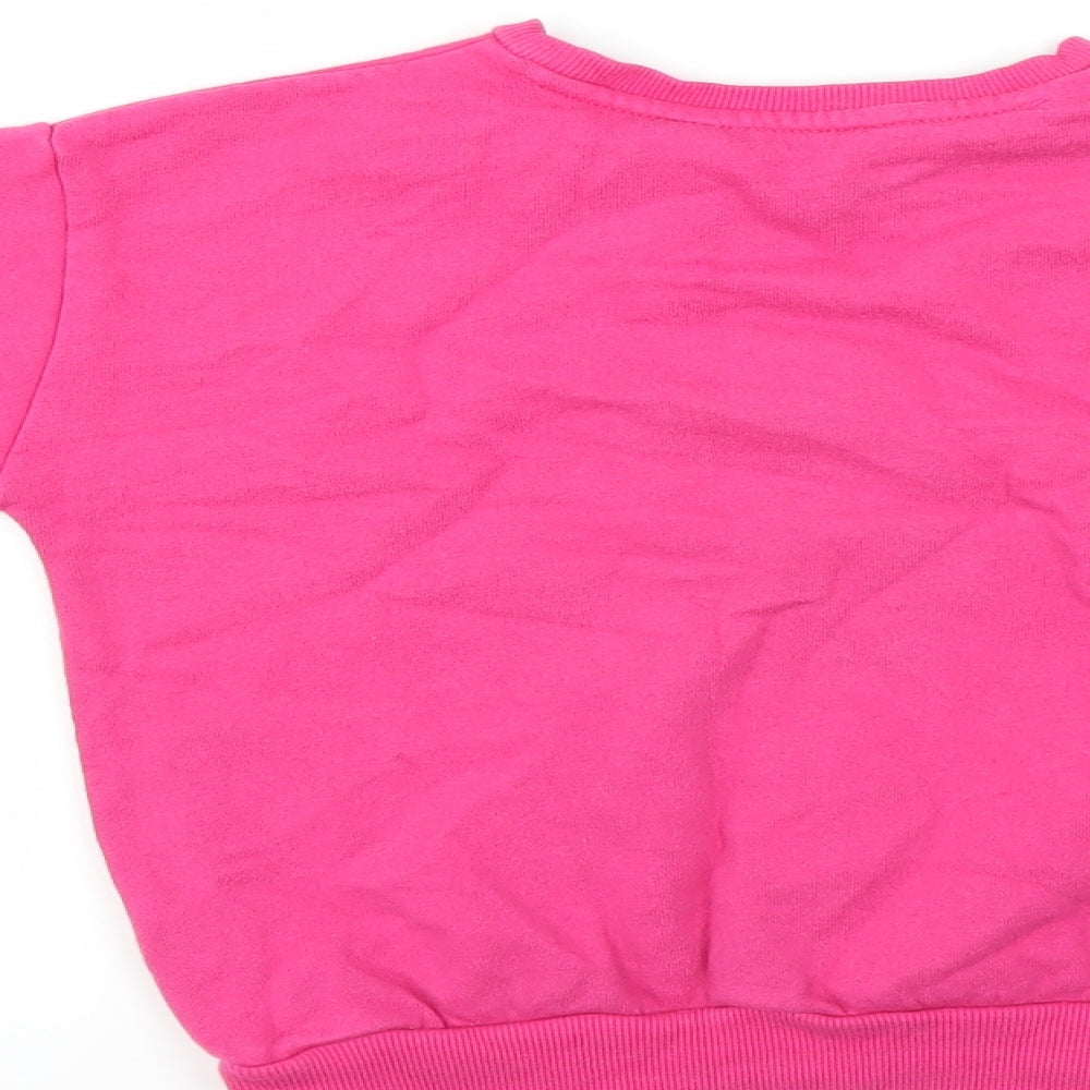 George Girls Pink   Pullover Sweatshirt Size 7-8 Years  - unicorn